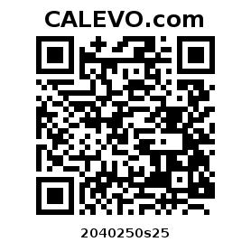 Calevo.com Preisschild 2040250s25