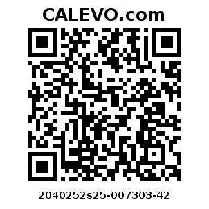 Calevo.com Preisschild 2040252s25-007303-42