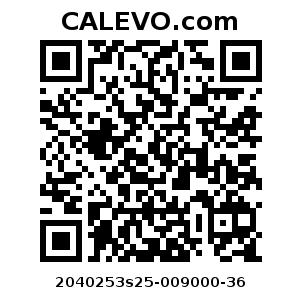 Calevo.com Preisschild 2040253s25-009000-36