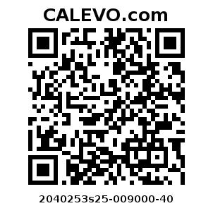 Calevo.com Preisschild 2040253s25-009000-40