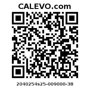 Calevo.com Preisschild 2040254s25-009000-38