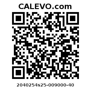 Calevo.com Preisschild 2040254s25-009000-40