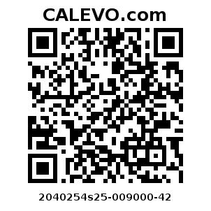 Calevo.com Preisschild 2040254s25-009000-42