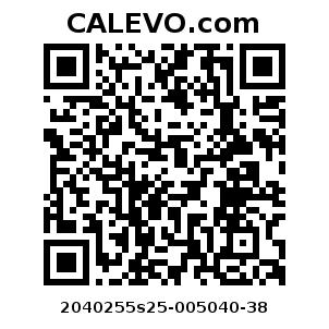 Calevo.com Preisschild 2040255s25-005040-38