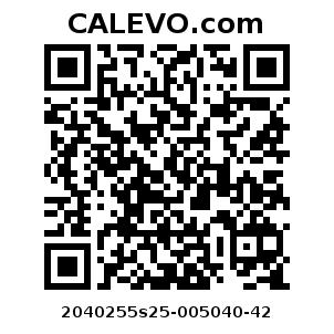 Calevo.com Preisschild 2040255s25-005040-42