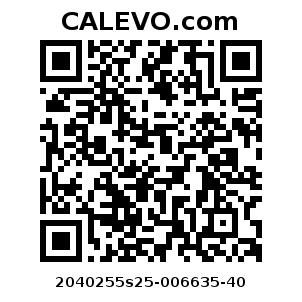 Calevo.com Preisschild 2040255s25-006635-40