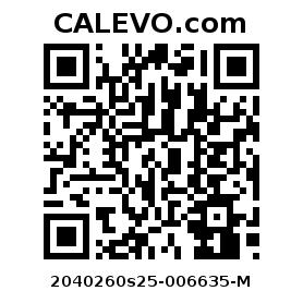 Calevo.com Preisschild 2040260s25-006635-M