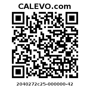 Calevo.com Preisschild 2040272c25-000000-42