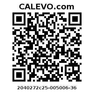 Calevo.com Preisschild 2040272c25-005006-36