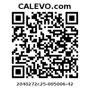 Calevo.com Preisschild 2040272c25-005006-42