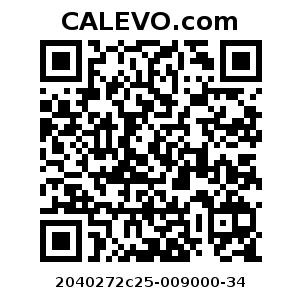 Calevo.com Preisschild 2040272c25-009000-34