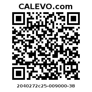 Calevo.com Preisschild 2040272c25-009000-38