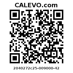 Calevo.com Preisschild 2040272c25-009000-42