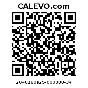 Calevo.com Preisschild 2040280s25-000000-34