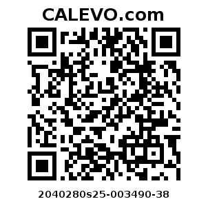 Calevo.com Preisschild 2040280s25-003490-38