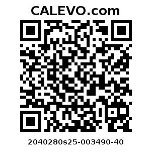 Calevo.com Preisschild 2040280s25-003490-40