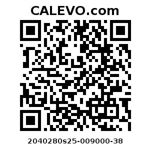 Calevo.com Preisschild 2040280s25-009000-38