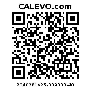 Calevo.com Preisschild 2040281s25-009000-40