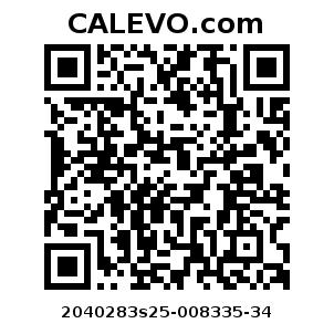 Calevo.com Preisschild 2040283s25-008335-34