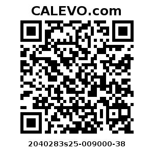 Calevo.com Preisschild 2040283s25-009000-38