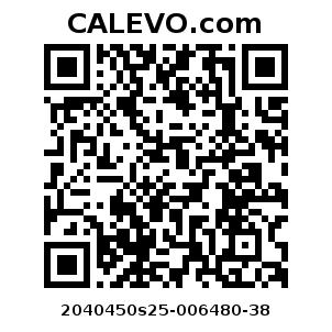 Calevo.com Preisschild 2040450s25-006480-38