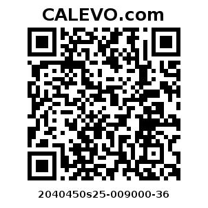 Calevo.com Preisschild 2040450s25-009000-36