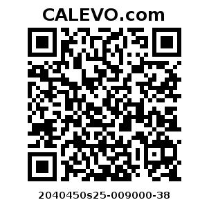 Calevo.com Preisschild 2040450s25-009000-38