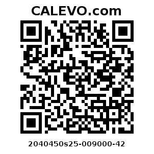 Calevo.com Preisschild 2040450s25-009000-42