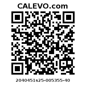 Calevo.com Preisschild 2040451s25-005355-40