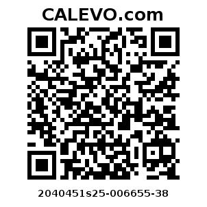 Calevo.com Preisschild 2040451s25-006655-38