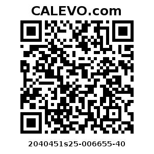 Calevo.com Preisschild 2040451s25-006655-40