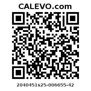 Calevo.com Preisschild 2040451s25-006655-42