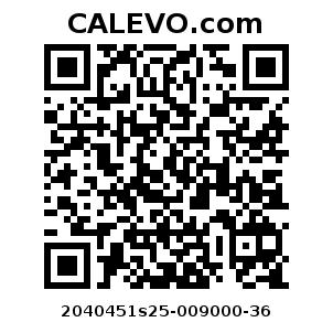 Calevo.com Preisschild 2040451s25-009000-36