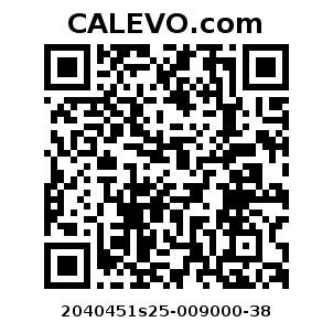 Calevo.com Preisschild 2040451s25-009000-38