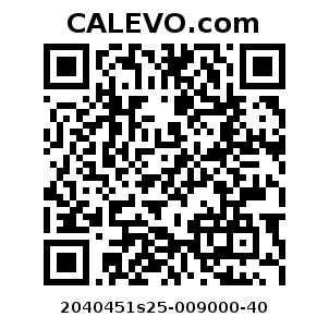 Calevo.com Preisschild 2040451s25-009000-40