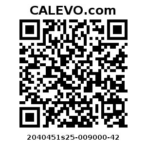 Calevo.com Preisschild 2040451s25-009000-42