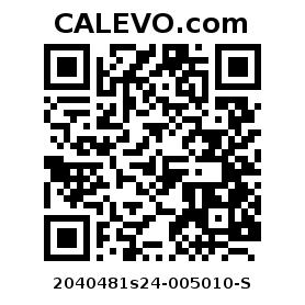 Calevo.com Preisschild 2040481s24-005010-S