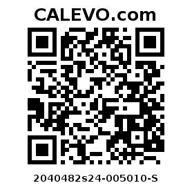 Calevo.com Preisschild 2040482s24-005010-S