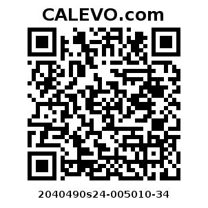 Calevo.com Preisschild 2040490s24-005010-34