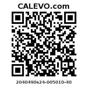 Calevo.com Preisschild 2040490s24-005010-40