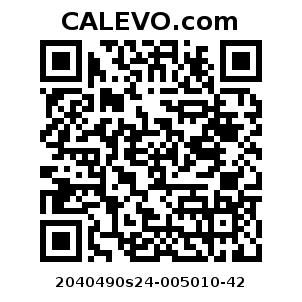 Calevo.com Preisschild 2040490s24-005010-42