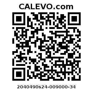 Calevo.com Preisschild 2040490s24-009000-34