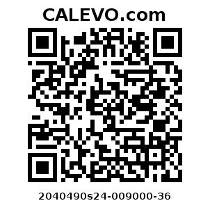 Calevo.com Preisschild 2040490s24-009000-36