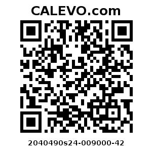 Calevo.com Preisschild 2040490s24-009000-42