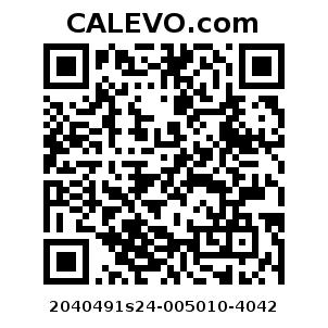 Calevo.com Preisschild 2040491s24-005010-4042