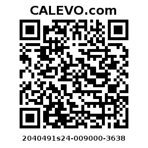 Calevo.com Preisschild 2040491s24-009000-3638