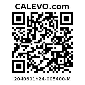 Calevo.com Preisschild 2040601h24-005400-M