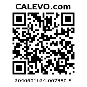 Calevo.com Preisschild 2040601h24-007380-S