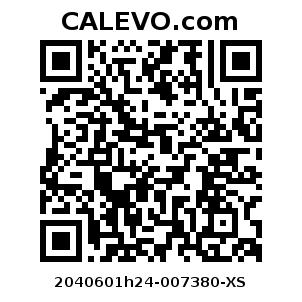 Calevo.com Preisschild 2040601h24-007380-XS