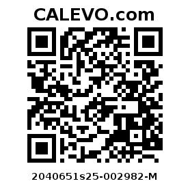 Calevo.com Preisschild 2040651s25-002982-M